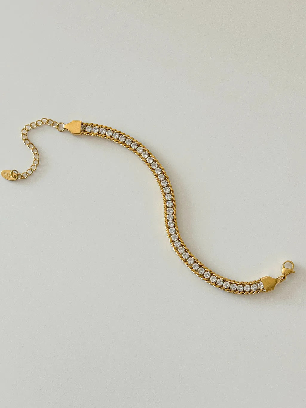 18K Luxury Diamond Zirconia Bracelet