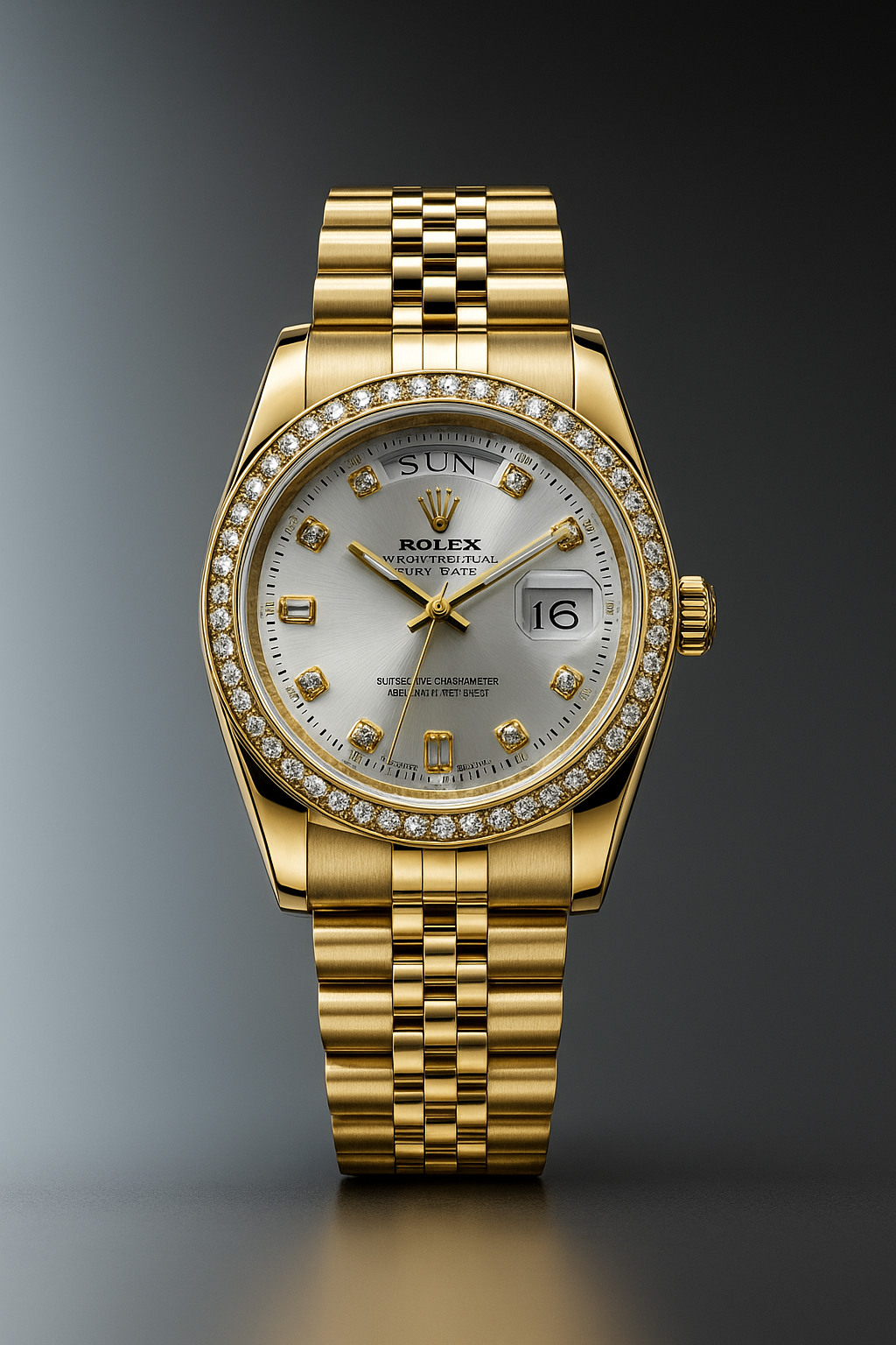 RlX Golden Stainless Steel Watch