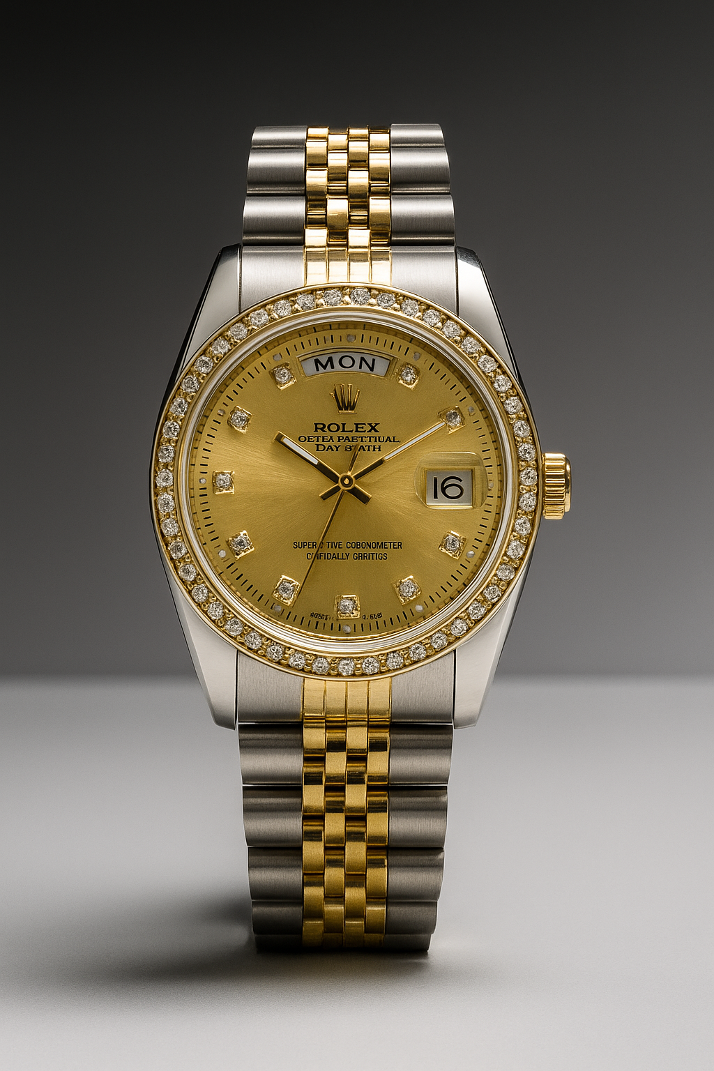 RlX Two Tone  Stainless Steel Watch