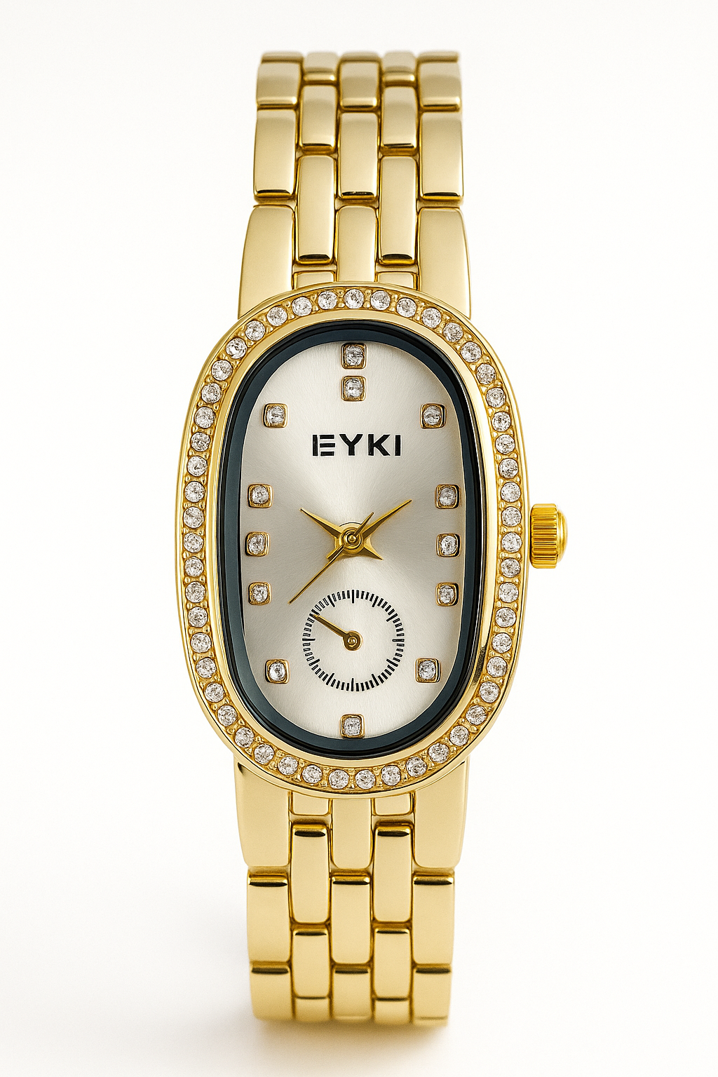 EYKI Oval Stainless Steel Watch