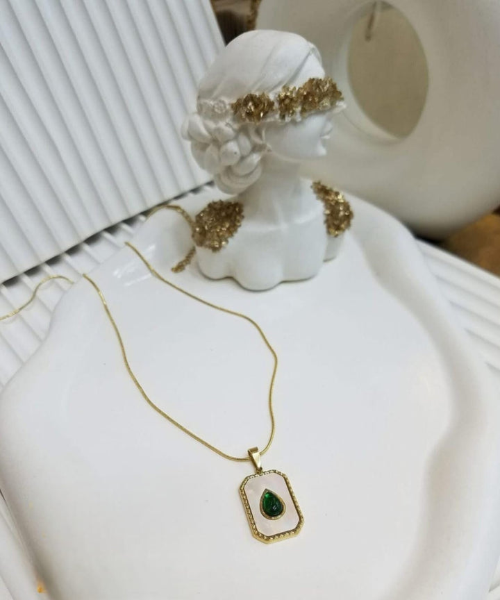 Monarch Emerald Necklace