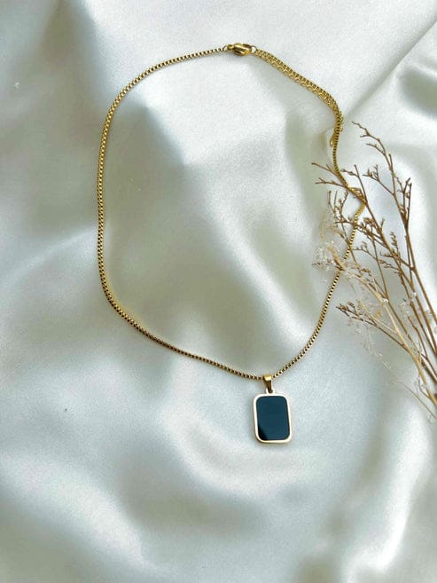 Black&White Double Sided Necklace