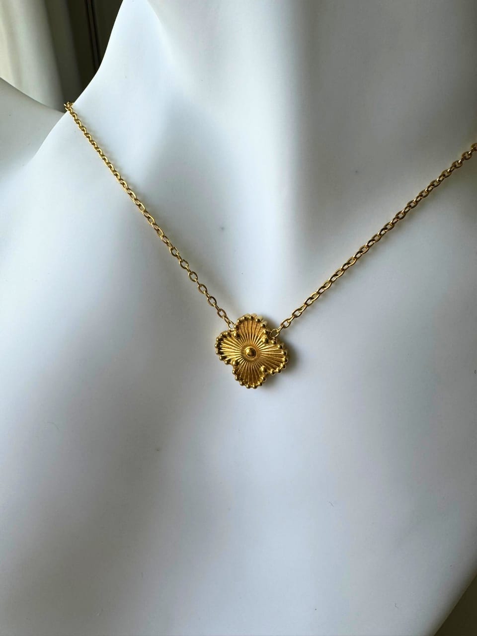 Golden Clover Necklace