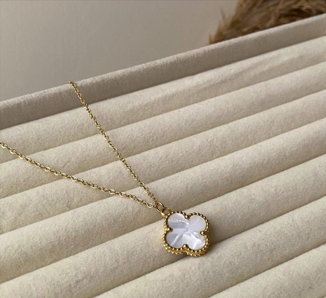 Double Sided Clover Necklace