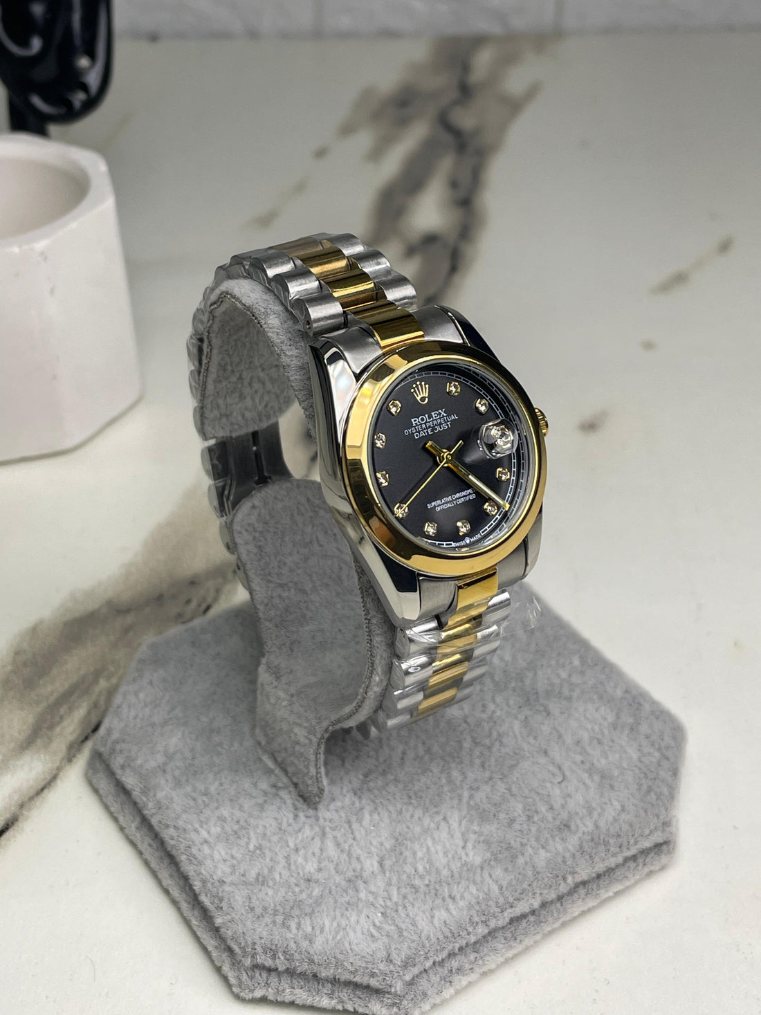 Women's RlX Two Tone black Dial Stainless Steel  Watch