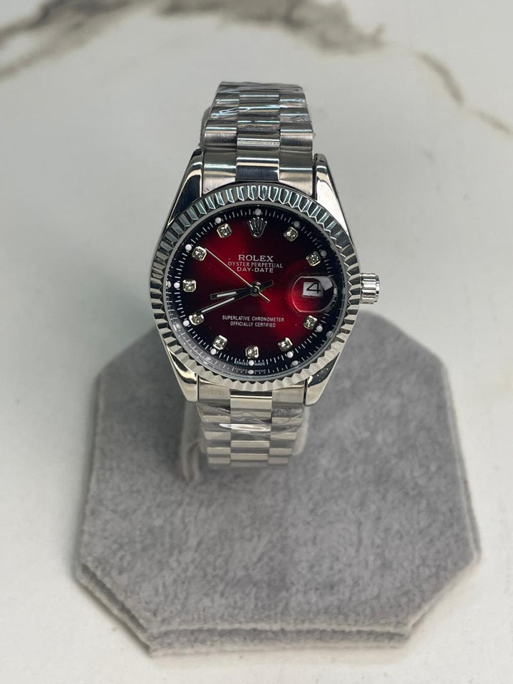 Women's RlX Red Dial Stainless Steel  Watch