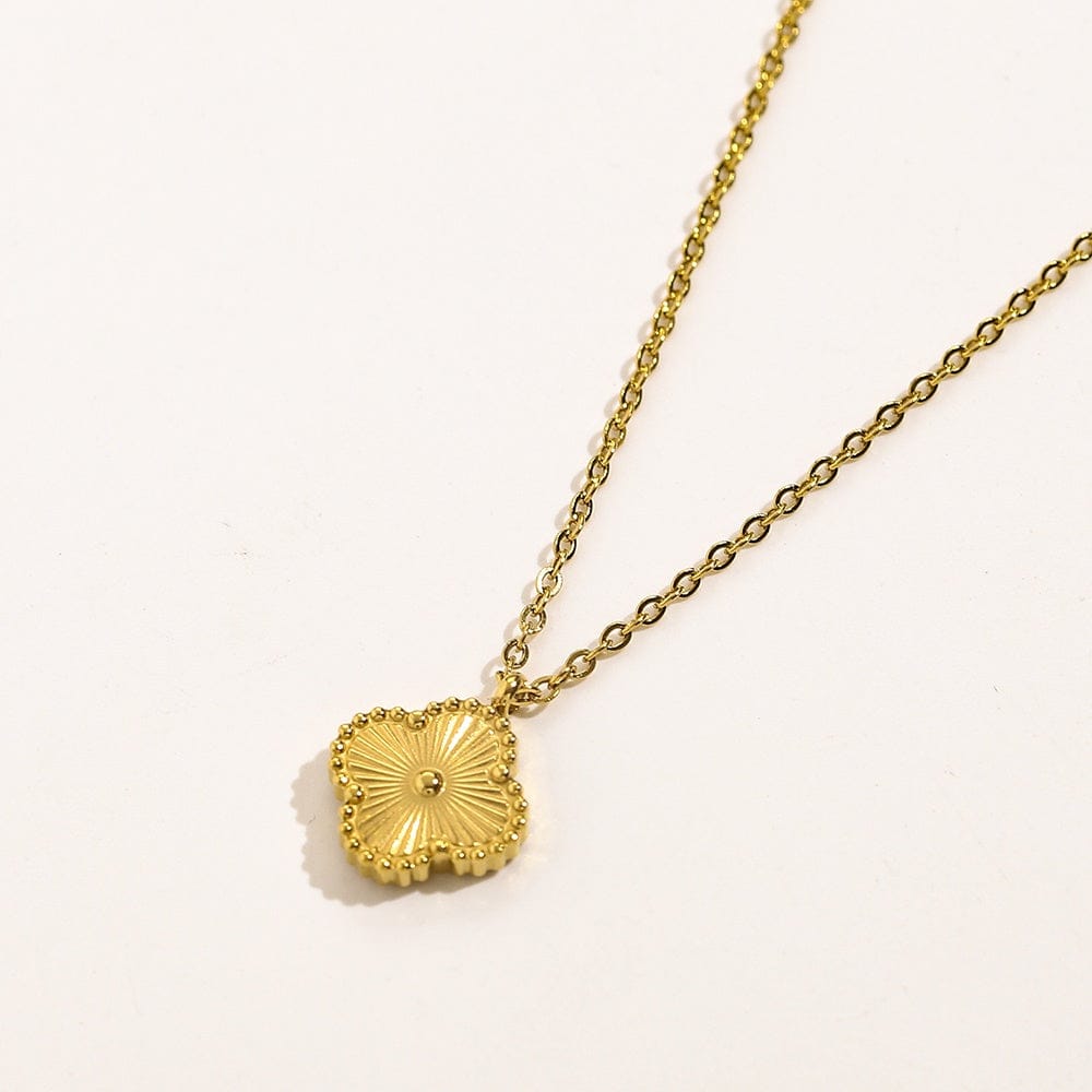 Golden Clover Necklace