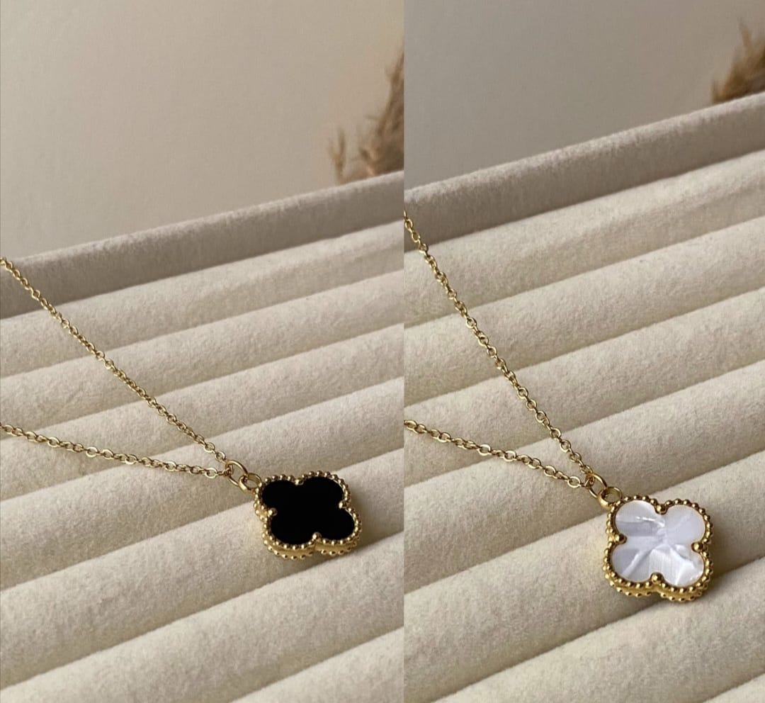 Double Sided Clover Necklace