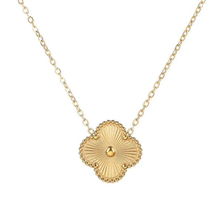 Golden Clover Necklace