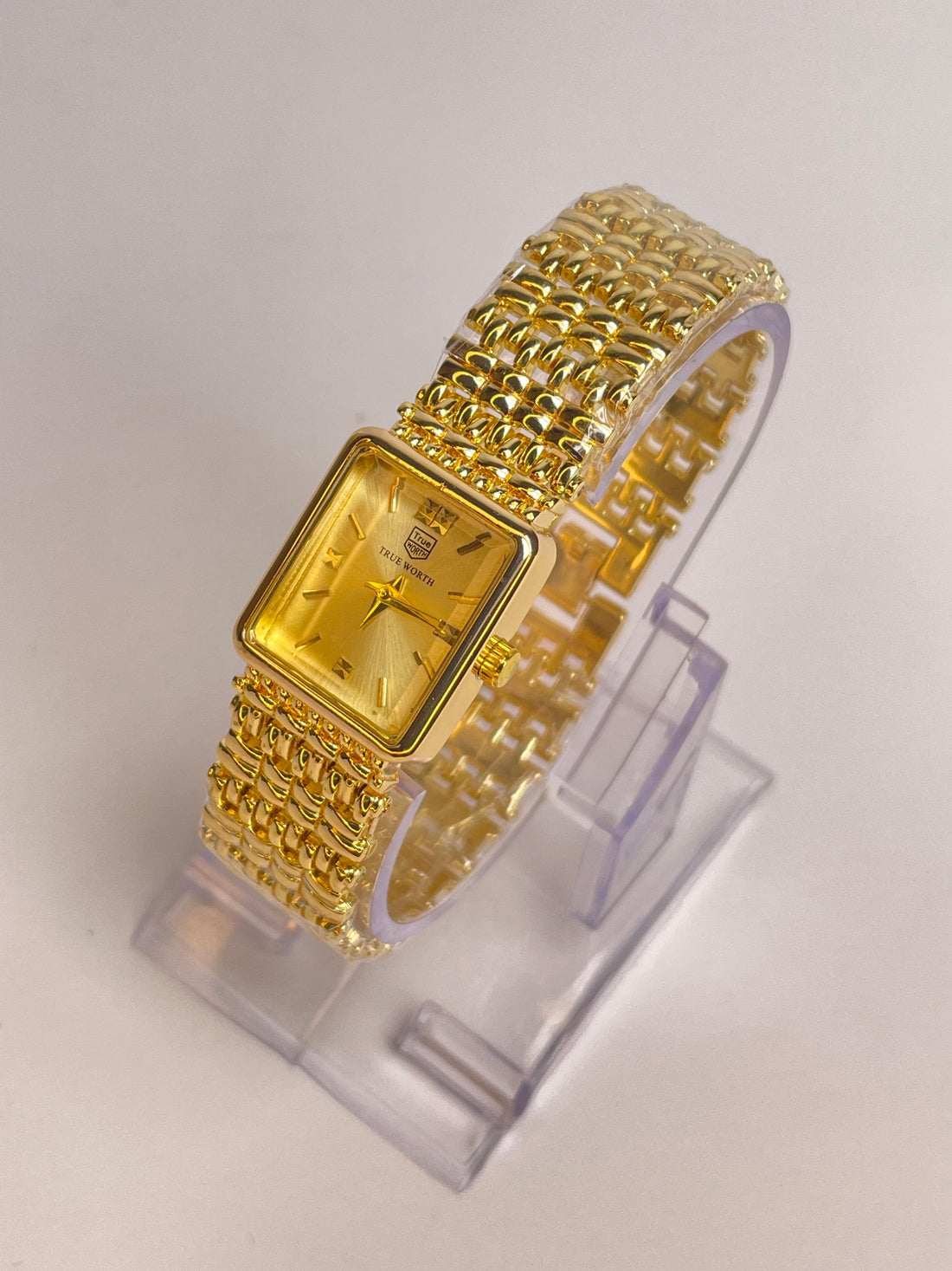 Averelle Golden Dial Stainless Steel Watch
