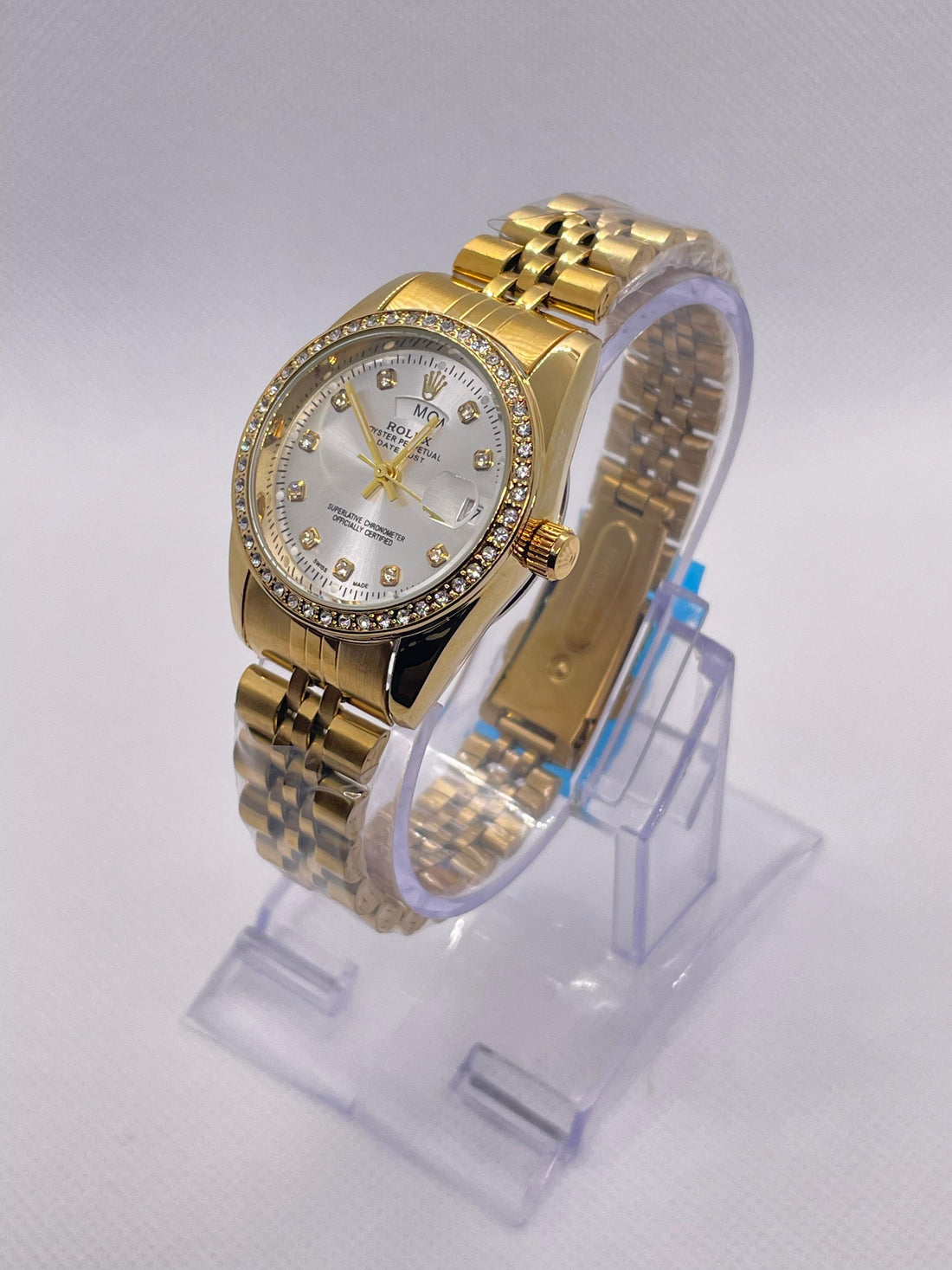 RlX Golden Stainless Steel Watch