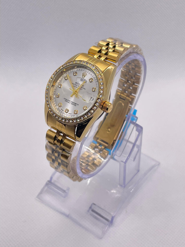RlX Golden Stainless Steel Watch