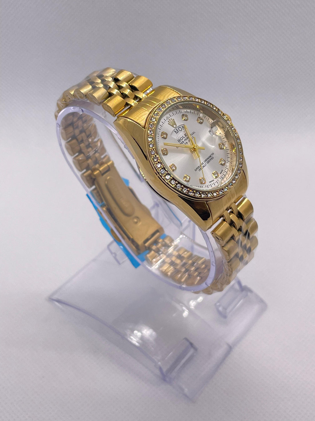 RlX Golden Stainless Steel Watch