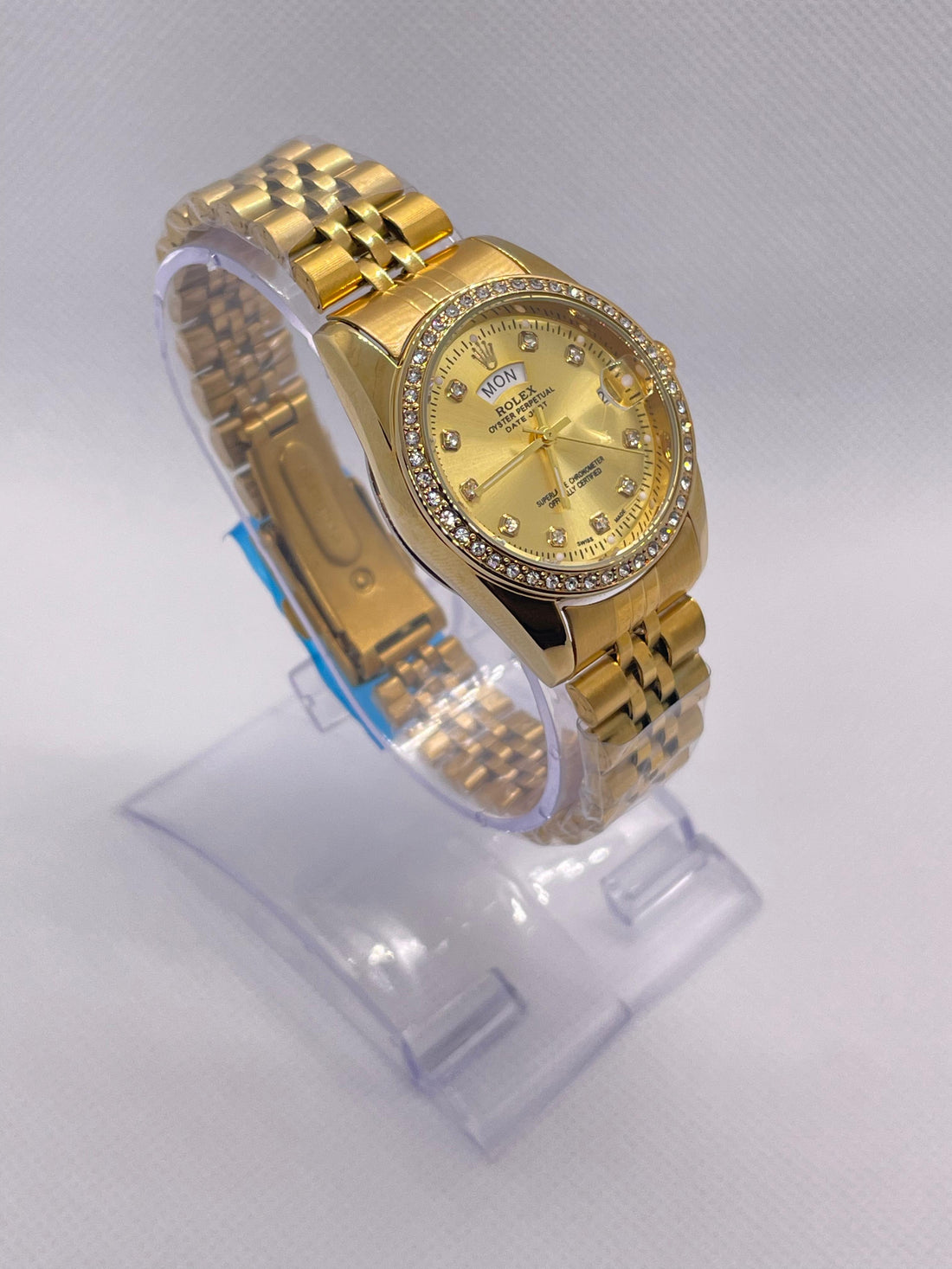 RlX Golden Stainless Steel Watch