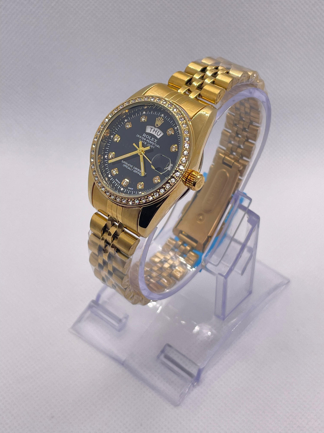 RlX Golden Stainless Steel Watch