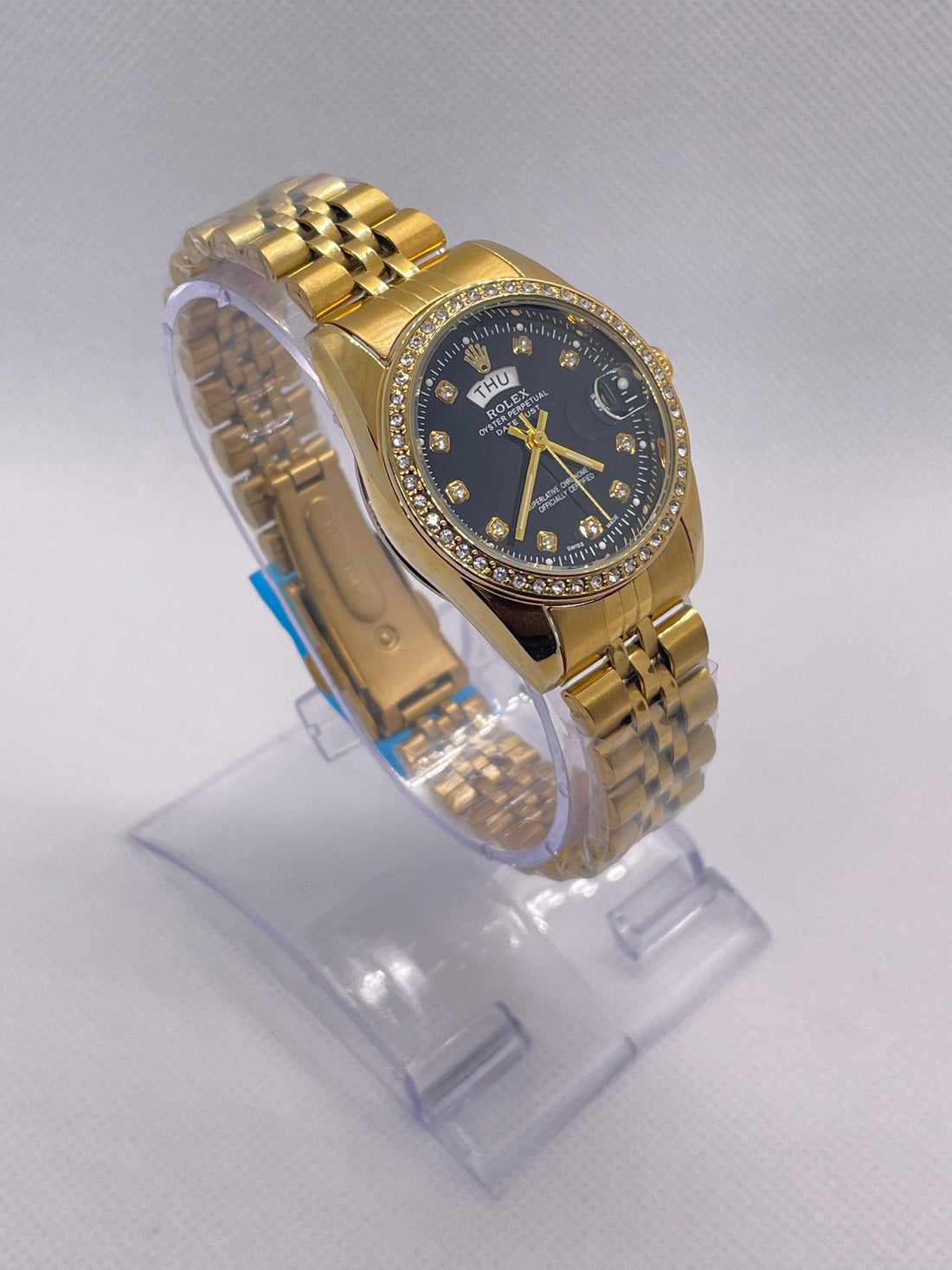 RlX Golden Stainless Steel Watch