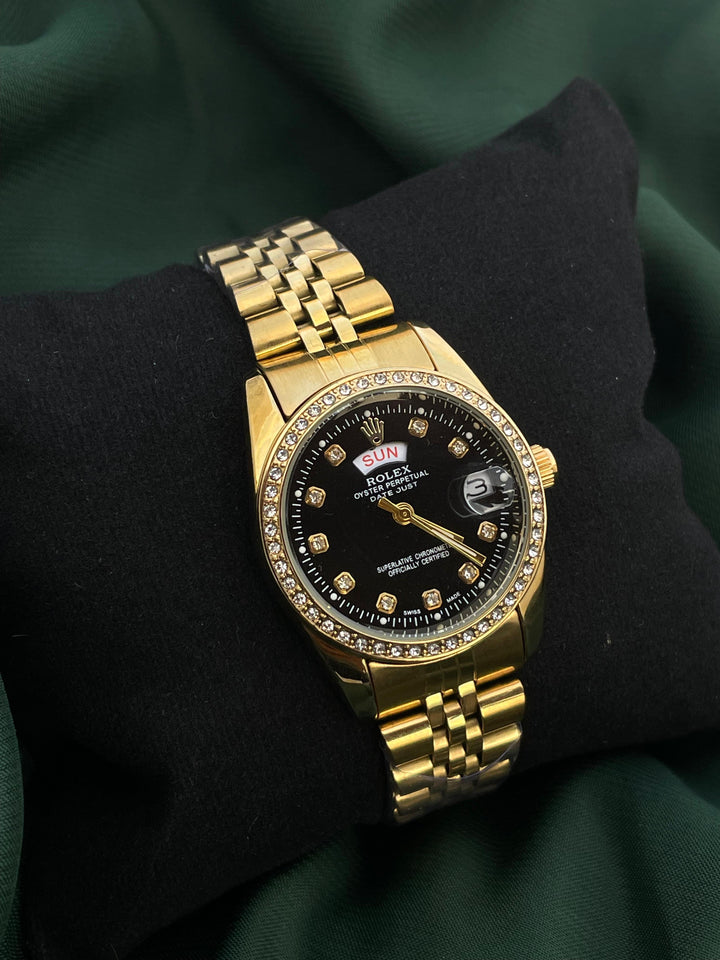 RlX Golden Stainless Steel Watch