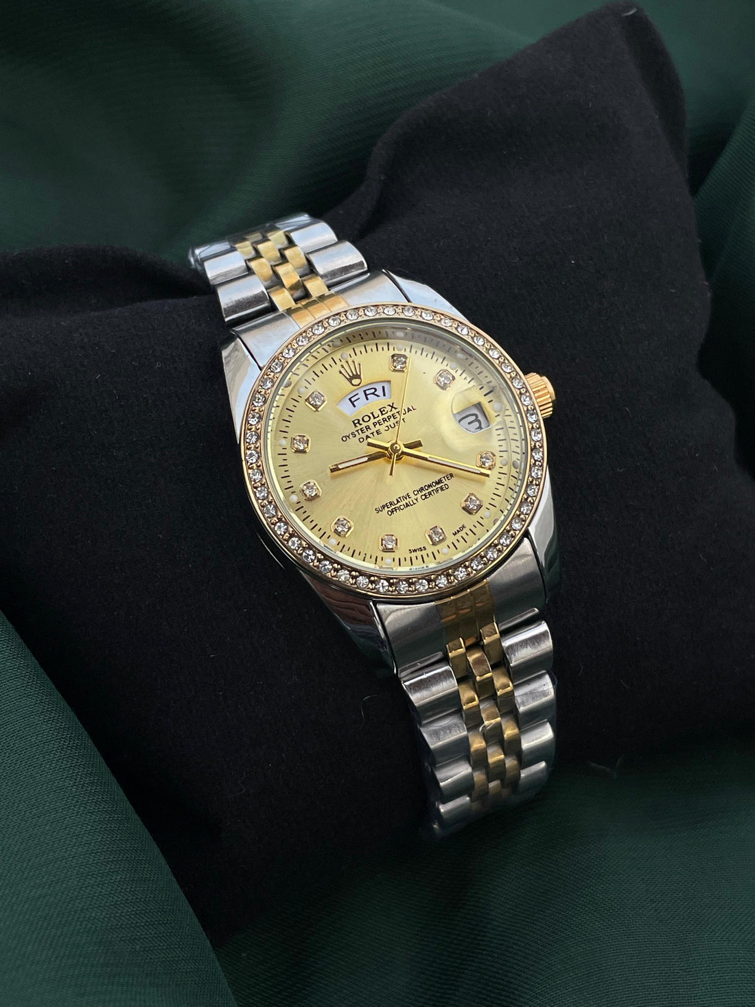 RlX Two Tone  Stainless Steel Watch