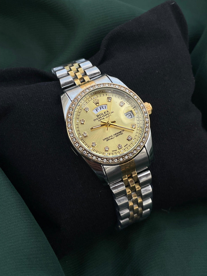 RlX Two Tone  Stainless Steel Watch