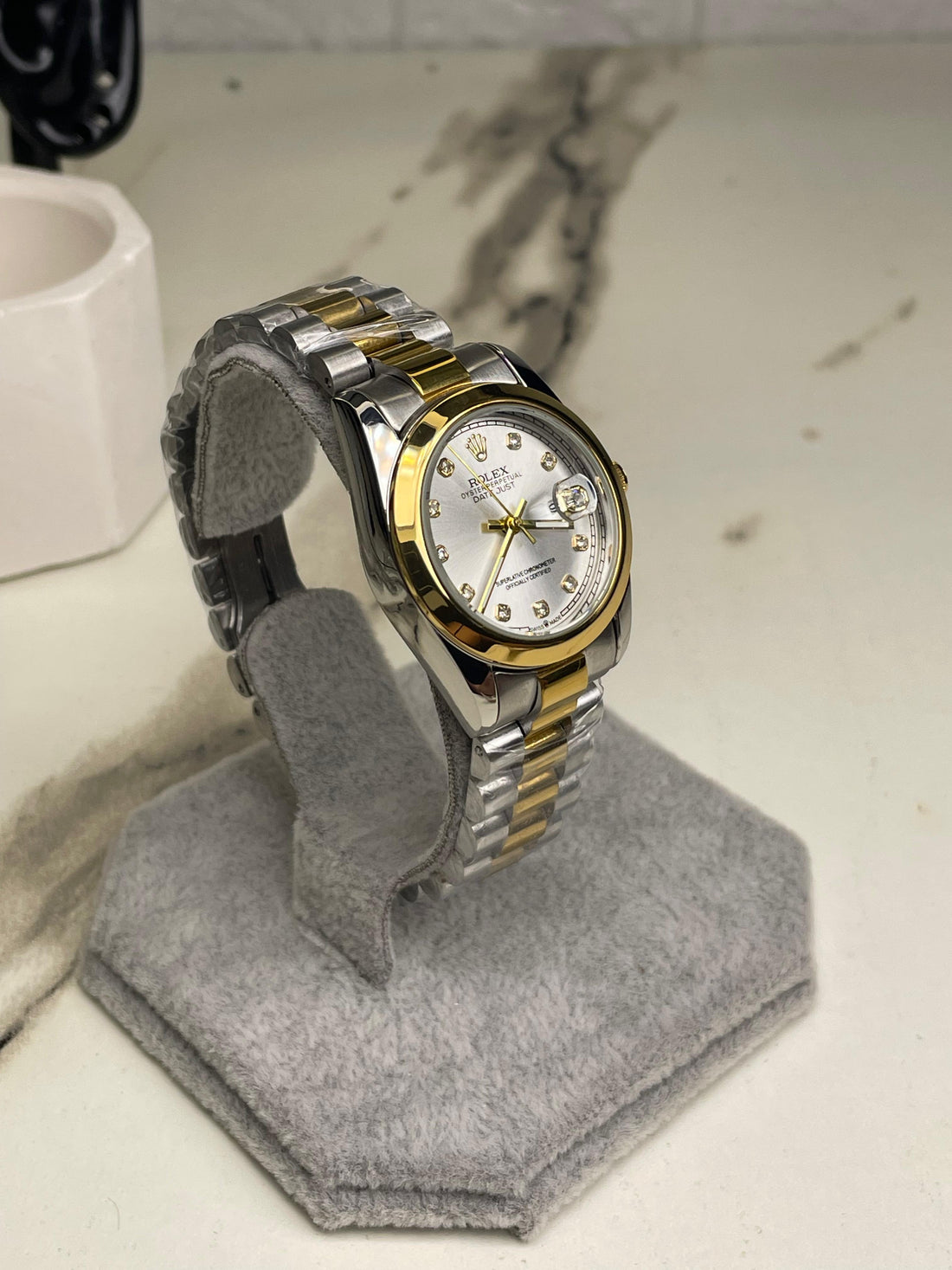 Women's RlX Two Tone Silver Dial Stainless Steel  Watch