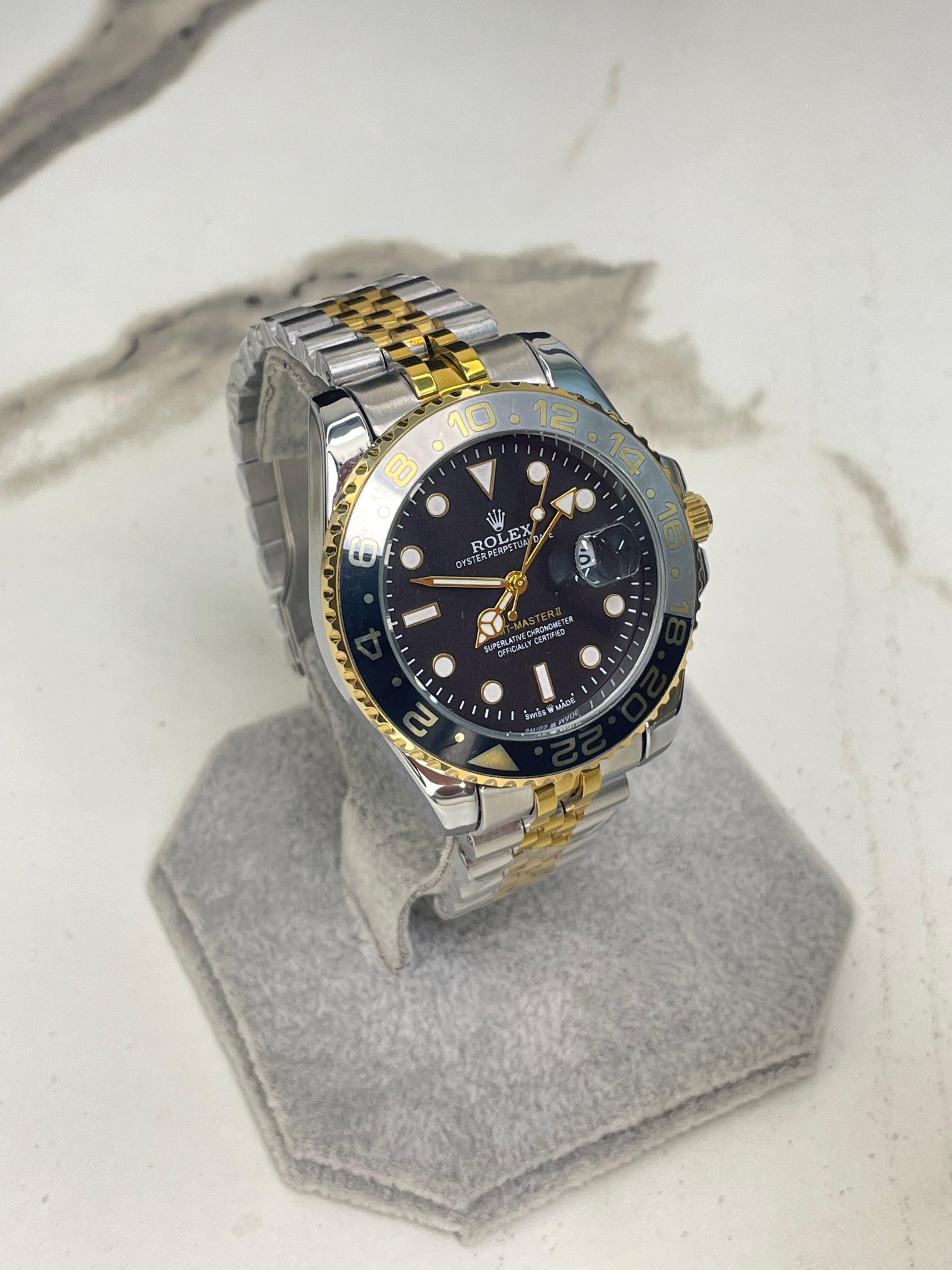 Men's Gmt Master Two tone Stainless Steel  Watch