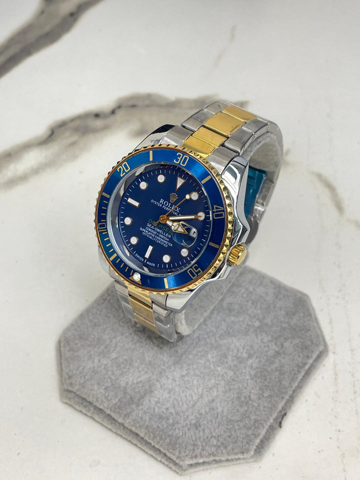 Men's Submariner  Blue  Dial  Two tone Stainless Steel  Watch