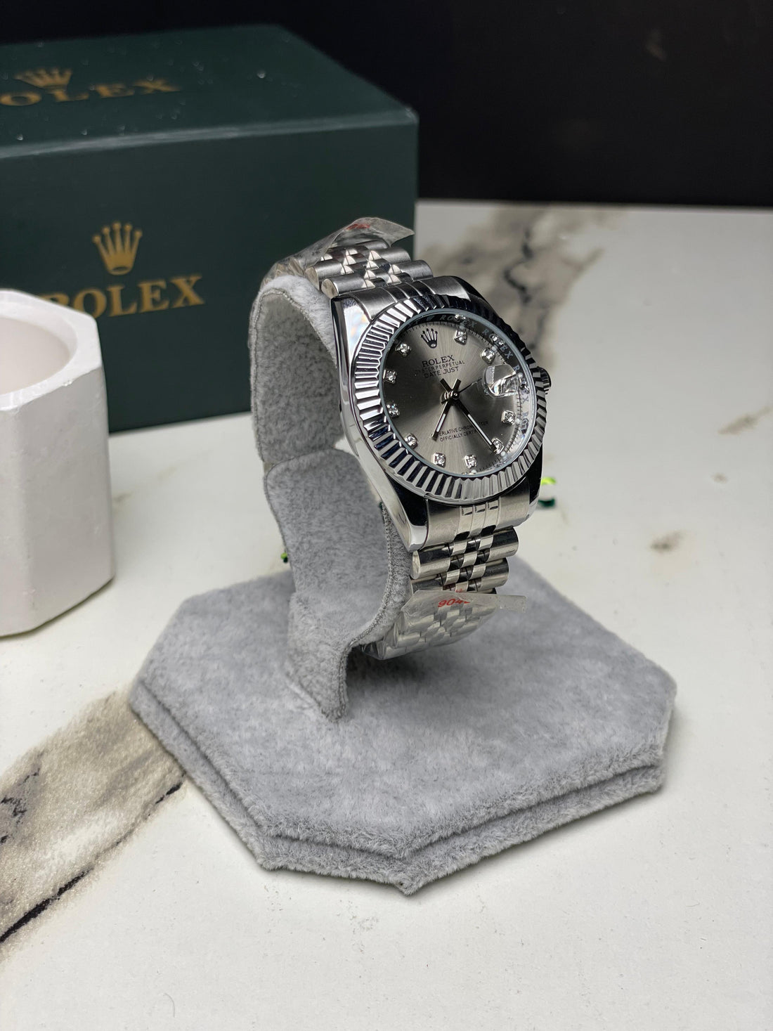 RLX Grey Dial Stainless Steel Women's  Watch