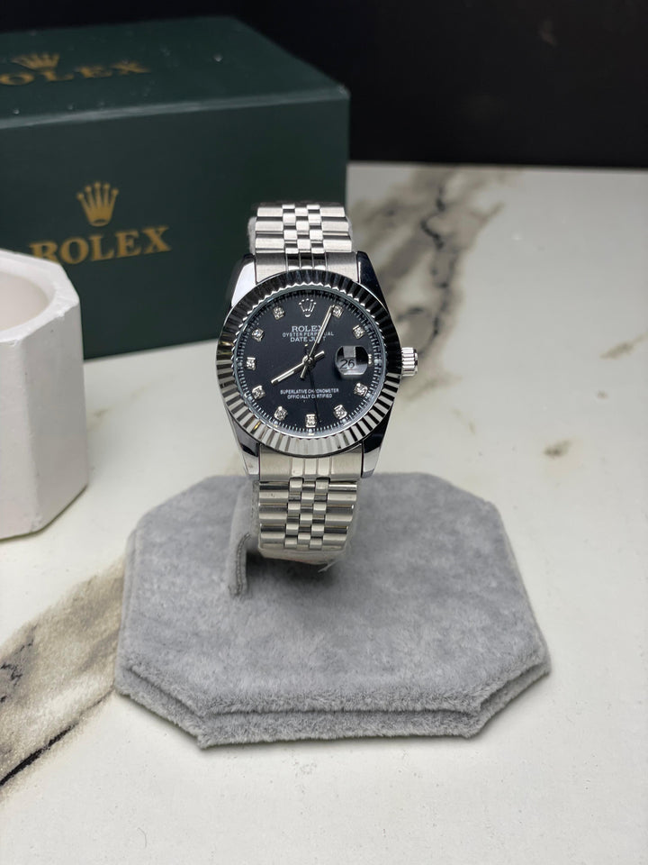 RLX Black Dial   Stainless Steel Women's  Watch
