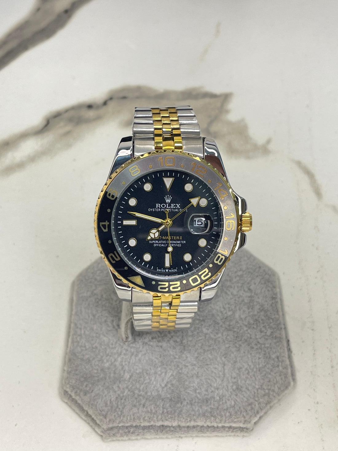 Men's Gmt Master Two tone Stainless Steel  Watch