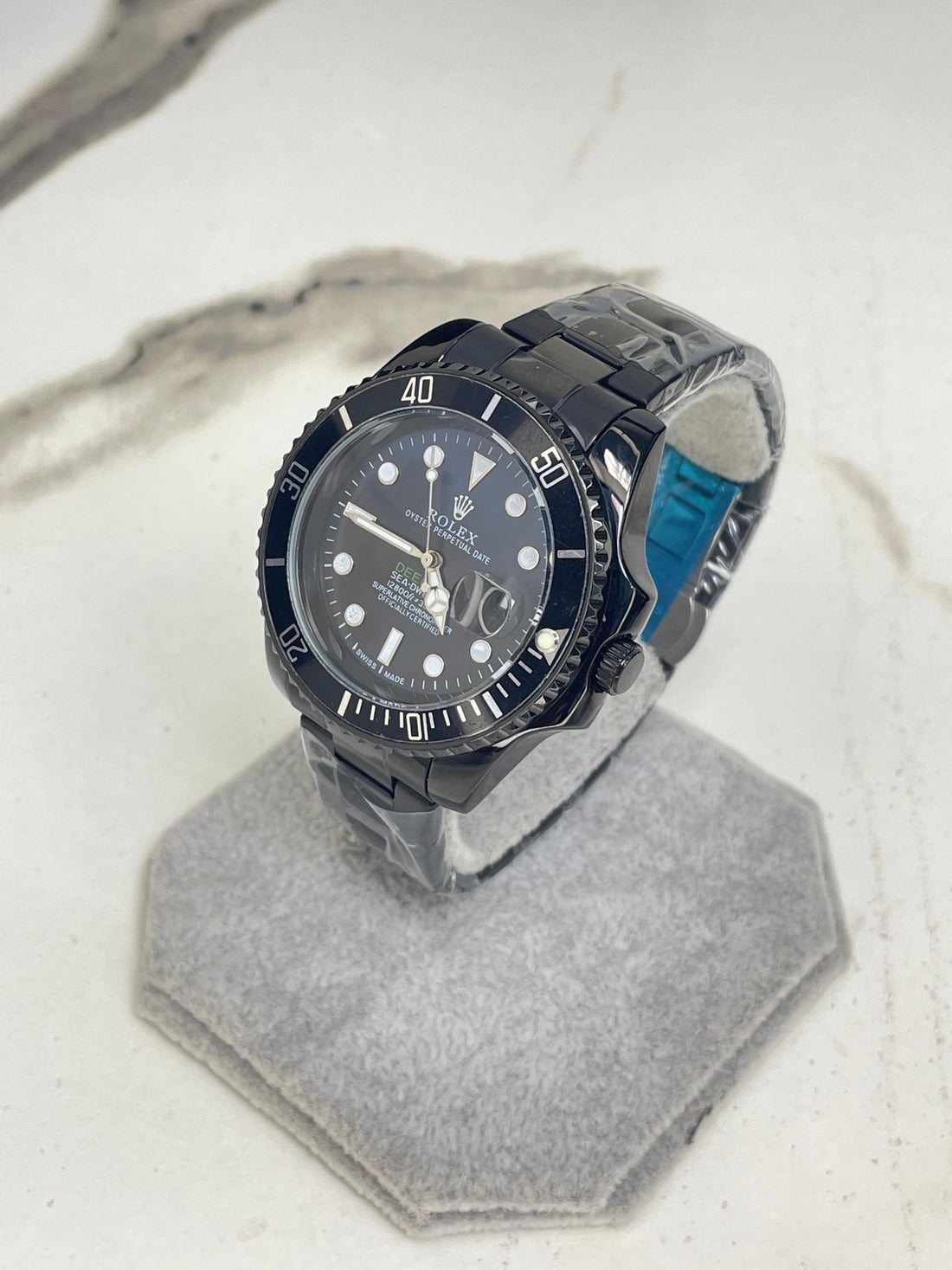 Men's Submariner  Black Dial Stainless Steel  Watch