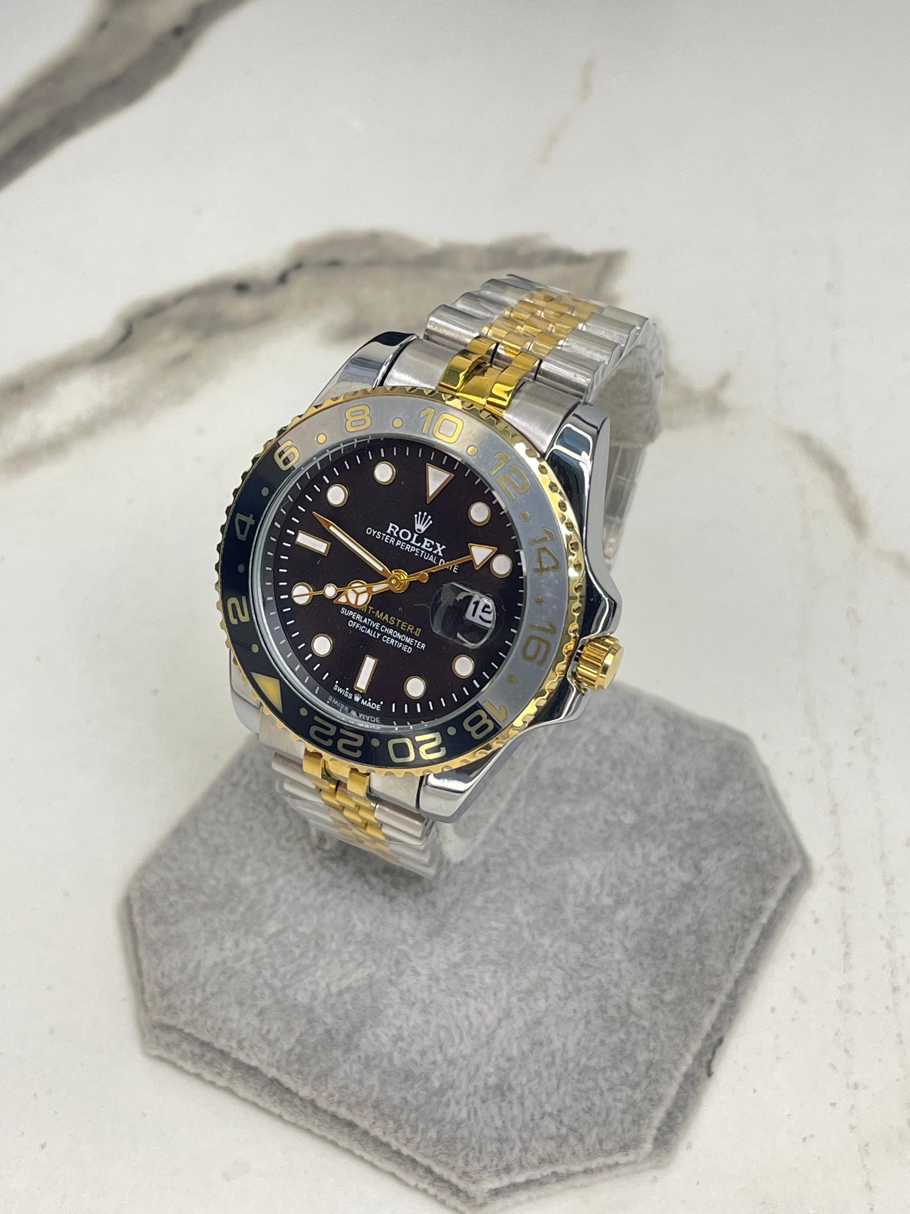 Men's Gmt Master Two tone Stainless Steel  Watch