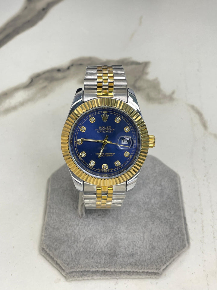 Men's RlX Blue Dial Two Tone Stainless Steel  Watch